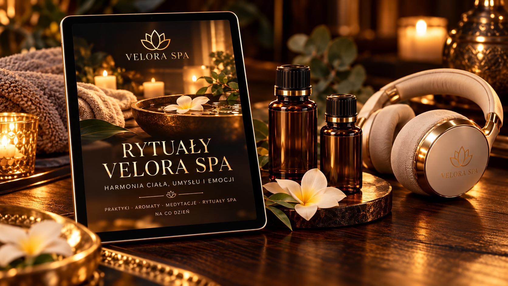 Ekskluzywne dodatki do sauny Velora Spa